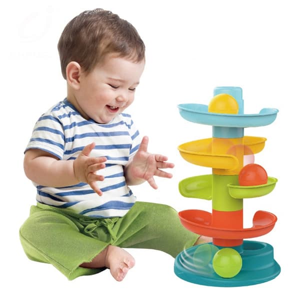WOOPIE BABY Kulbana Spiralset + 3 Bollar - Regelbunden
