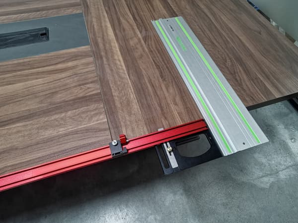 Träbearbetning Förlängningsguide, T-spår Design, Aluminiumlegering Konstruktion, Precision Skärstödsystem