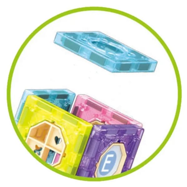 WOOPIE magnetisk blokkugle slidbane – 89 stykker