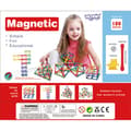 Miniatyrbillede 9 af 9: WOOPIE Magnetiske byggeklodser Kreativt puslespil 180 brikker