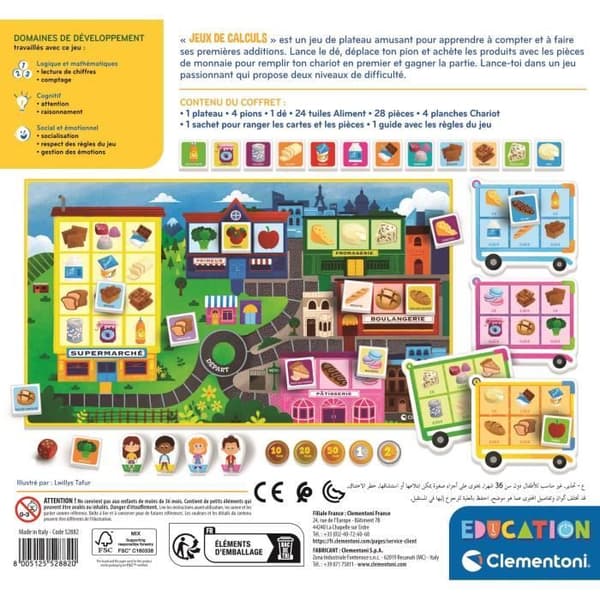 CLEMENTONI beräkningsspel