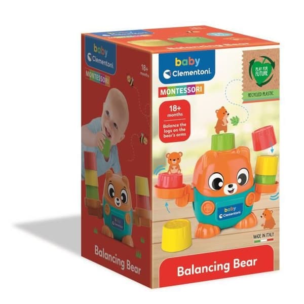 Montessori CLEMENTONI balanserande björn