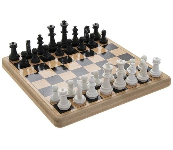 Retro Schack Spel i Trä . Sällskapsspel
