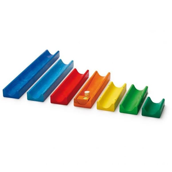 Träleksak - ERZI - Water and Marble Run - För barn från 3 år och uppåt - Inomhus
