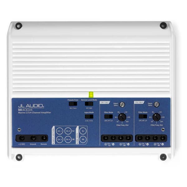 Jl Audio Forstærker M400/4 4 Kanal Hvid,Grå 400W