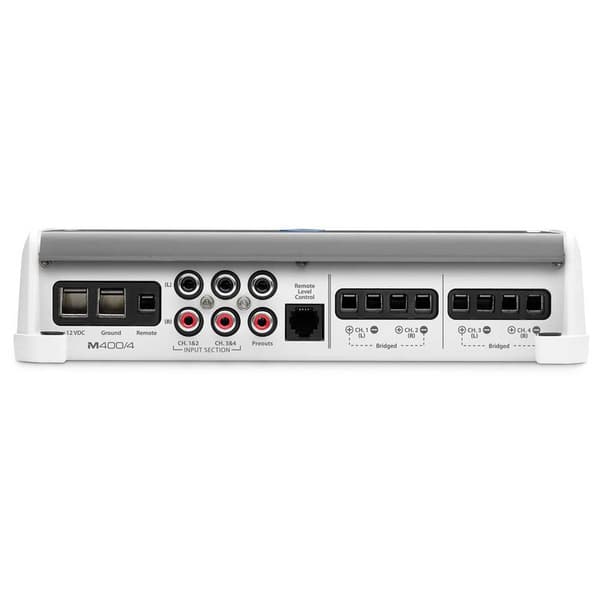 Jl Audio Forstærker M400/4 4 Kanal Hvid,Grå 400W