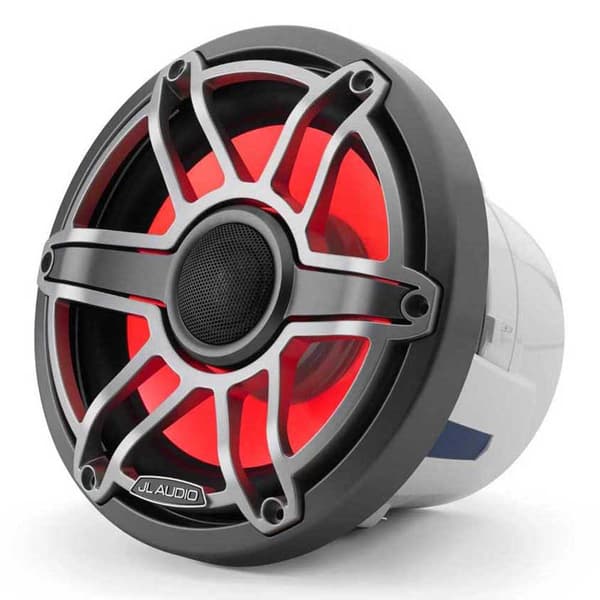 Jl Audio M M6-880x-s-gmti-i 6 Meren Koaksiaalinen Kanssa Transflektiivinen Led Valaistus Valkoinen,Harmaa 125W