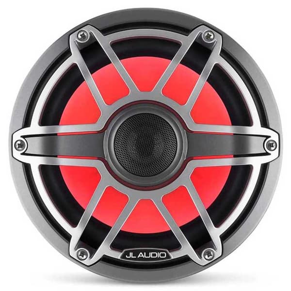 Jl Audio M M6-880x-s-gmti-i 6 Meren Koaksiaalinen Kanssa Transflektiivinen Led Valaistus Valkoinen,Harmaa 125W
