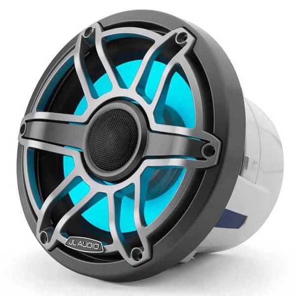 Jl Audio M M6-880x-s-gmti-i 6 Meren Koaksiaalinen Kanssa Transflektiivinen Led Valaistus Valkoinen,Harmaa 125W