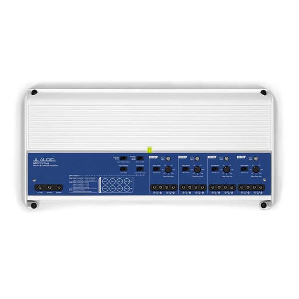 Jl Audio Forstærker M800/8v2-24v 8 Kanal 24v Hvid,Grå 800W