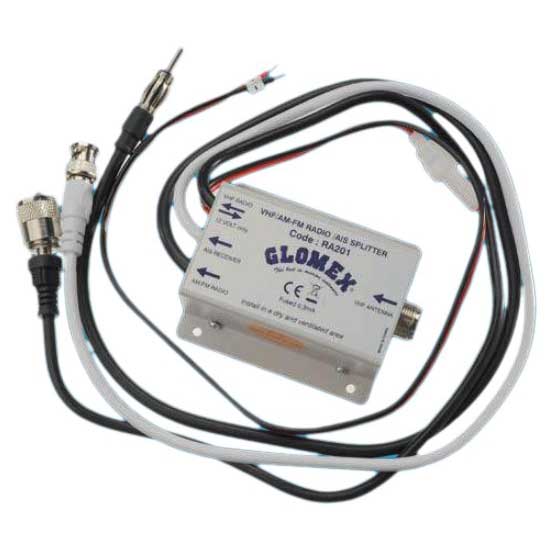 Glomex Jakaja Radio/ais-jakaja Vhf/am-fm Valkoinen