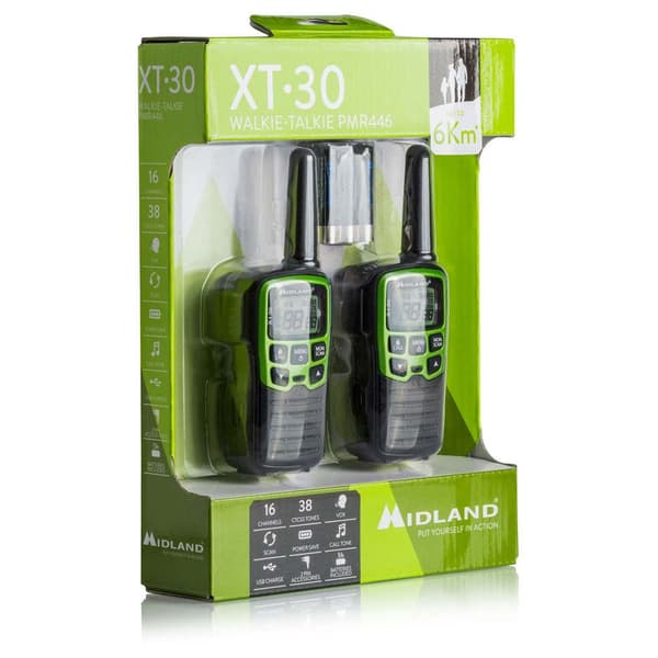 Midland Walkie Talkie Xt30 Sort