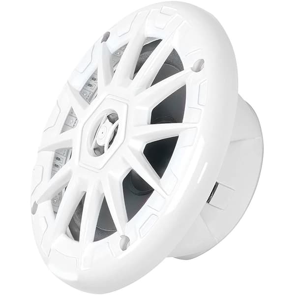 Seachoice 5 1/4´´ 2-vägs 150w Runda Led Högtalare Vit