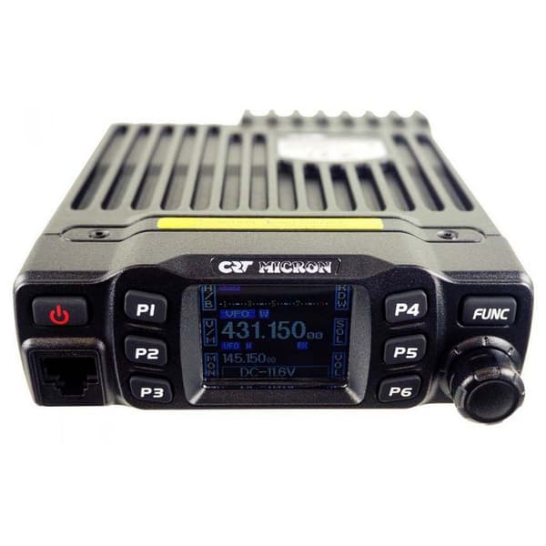 Crt Vhf/uhf-radiostation Micron Uv Svart