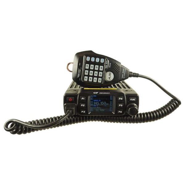 Crt Vhf/uhf-radiostation Micron Uv Svart