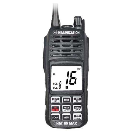 Himunication Bärbar Vhf-radio Hm-160 Max Silver