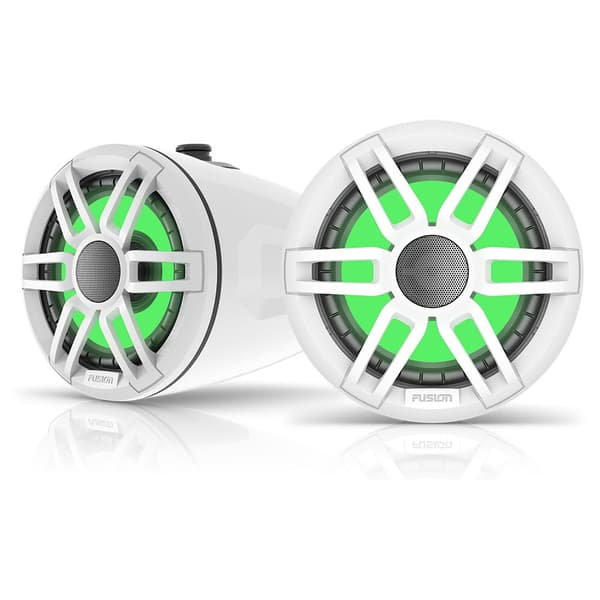 Fusion Xs Serie Marine Wake Tower 6.5´´ Højttalere Hvid 200W