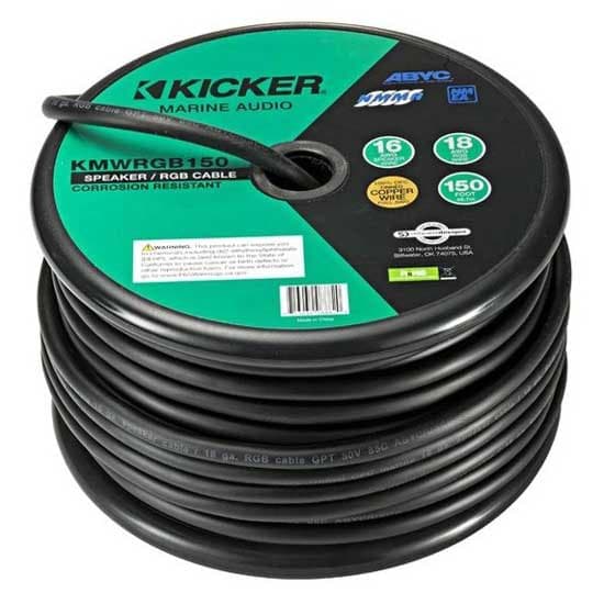Kicker Merikaiutin/rgb-johto 50 M Musta