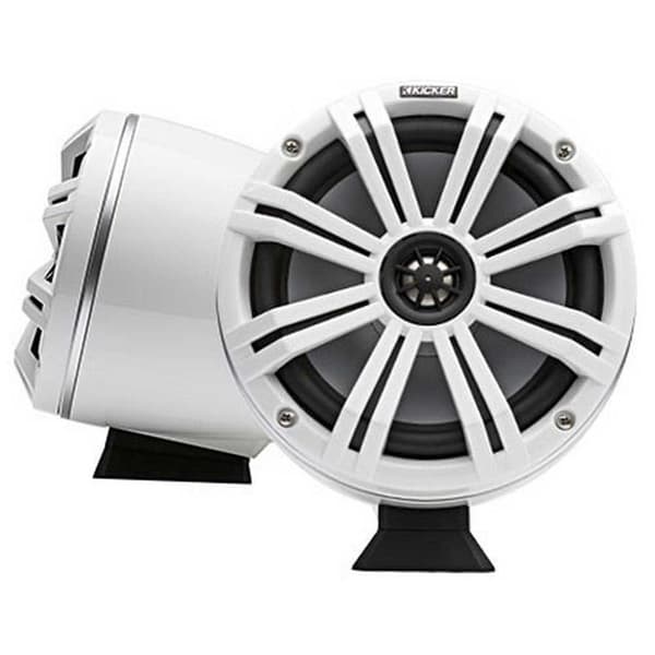 Kicker Kaiutin Kmfc 8´´ Coaxial Valkoinen 300W