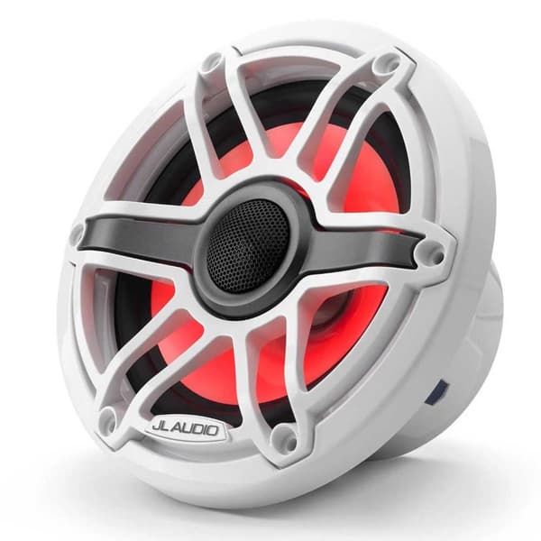 Jl Audio M M6-650x-s-gwgw-i 6 Meren Koaksiaalinen Kanssa Transflektiivinen Led Valaistus Urheilu Säleikkö Valkoinen 75W