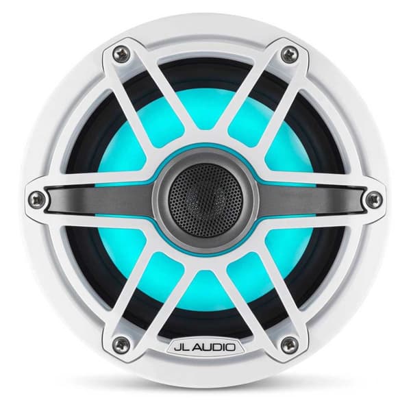 Jl Audio M M6-650x-s-gwgw-i 6 Meren Koaksiaalinen Kanssa Transflektiivinen Led Valaistus Urheilu Säleikkö Valkoinen 75W