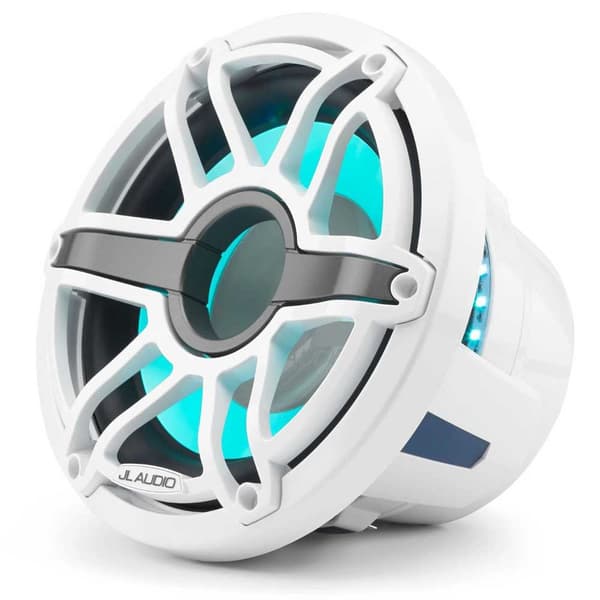 Jl Audio M M6-10ib-s-gwgw-i-4 6 Marin Subwoofer Med Transflektiv Led Belysning Vit 250W