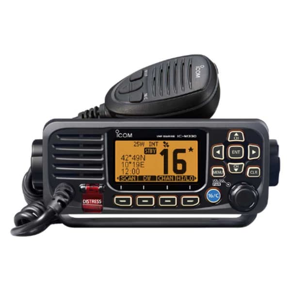 Icom Fast Marin Vhf-radiostation Ipx7 25w Ic-m330ge