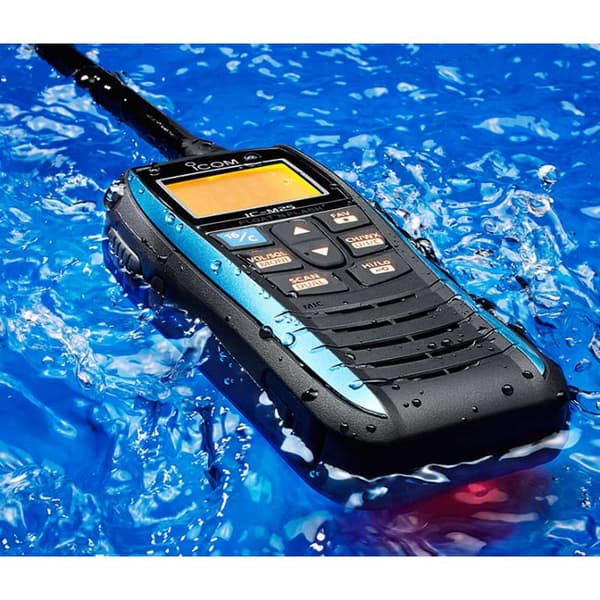 Icom Blue Portable Marine Vhf-radiostation Ipx7 5w Ic-m25 Euro