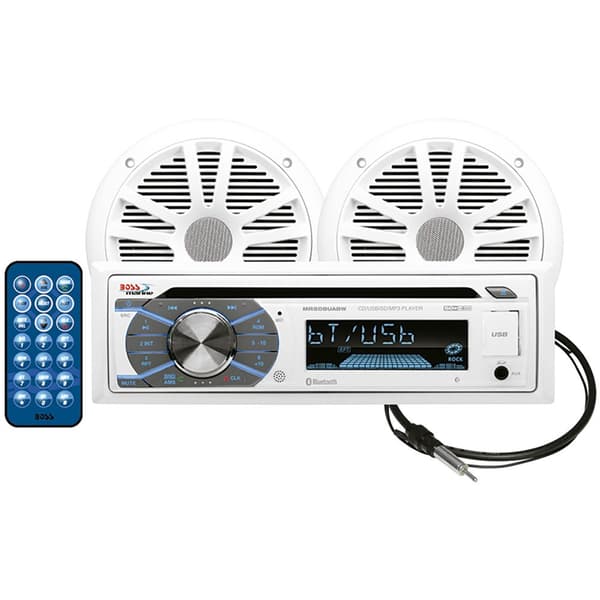 Boss Audio Cd-afspiller-bluetooth Med 2 164 Mm 164 Mm Hvid