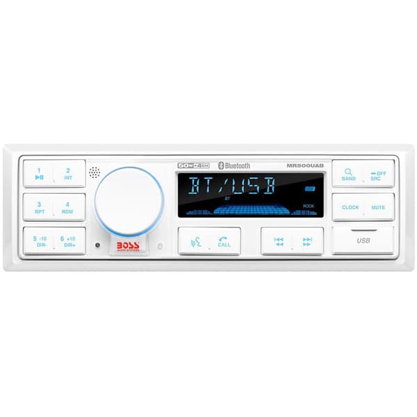 Boss Marine Mr500uab Usb/sd/b Radio Søvfarvet 212 x 80 x 170 mm