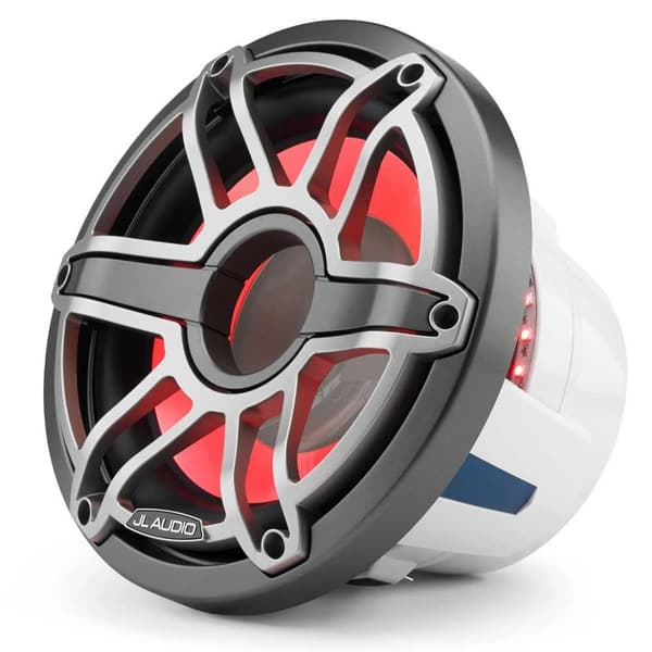 Jl Audio M6-10ib-s-gmti-i-4 M6 Marine -sukellusvene Transflektiivisellä Led-valaistuksella Valkoinen,Musta 250W