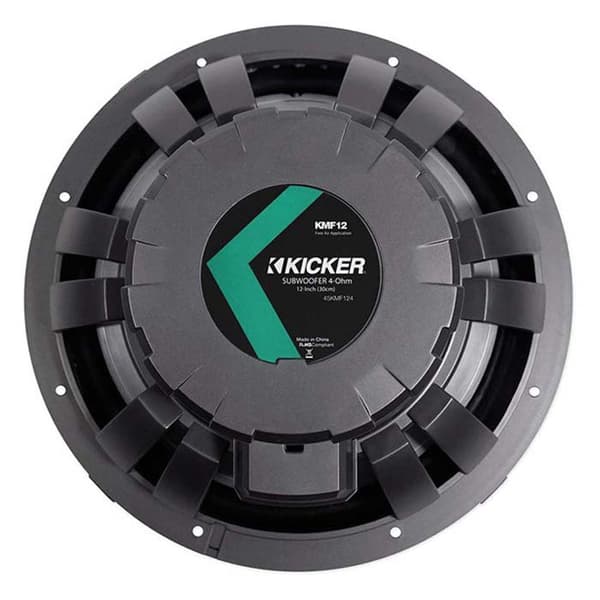 Kicker Voice Coil 2 Ohm Högtalare Silver 12´´