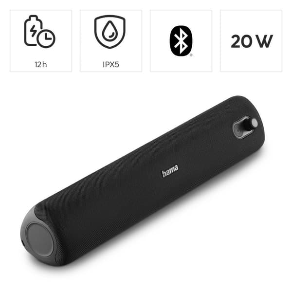 Bluetooth Loudspeaker PipeRoll 3.0, HAMA-188210