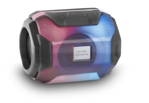 Mars Gaming MSBAX Bluetooth Wireless Speaker with Radio / MicroSD / RGB / USB / 10W