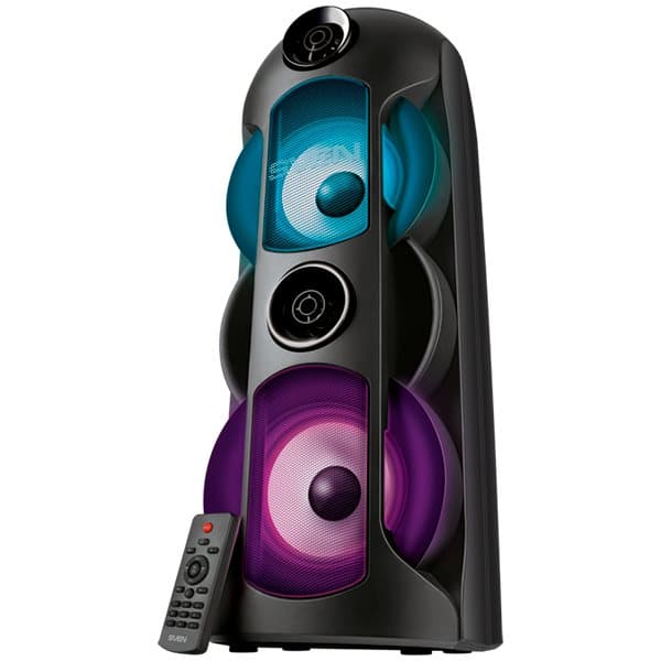 Speaker SVEN PS-720, black (80W, TWS, Bluetooth, FM, USB, microSD, LED-display, 4400mA*h)