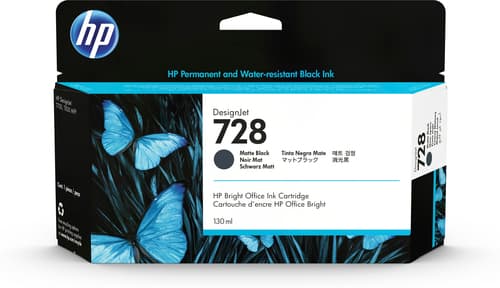 HP 728 - matte black - original - DesignJet - ink cartridge