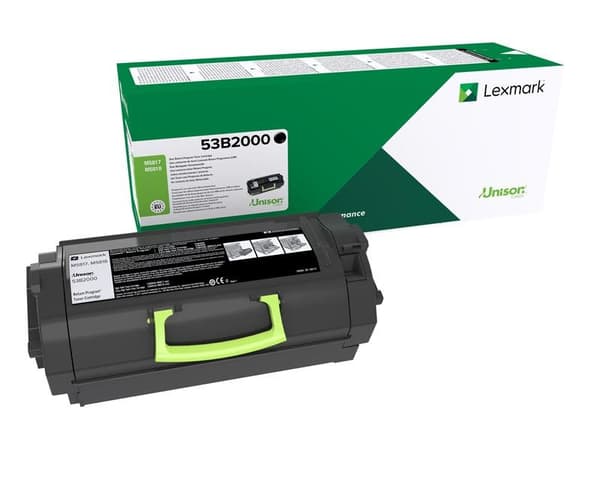 Lexmark 53B2000 toner cartridge 1 pc(s) Original Black
