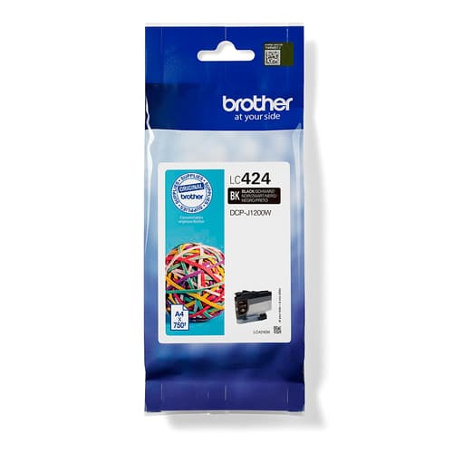Brother LC424BK Black 750 pages