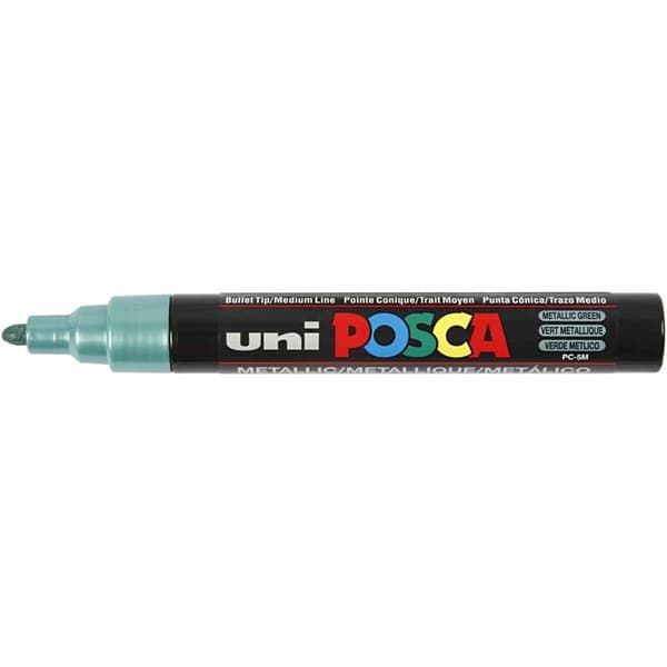 Posca Marker Medium Bullet PC-5M - Metallicfärger - 8 st