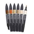 Miniatyrbild 1 av 4: Brushmarker Skin Tones 6-pack Winsor & Newton