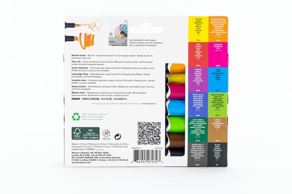 Brushmarker Vibrant Tones 12-pack Winsor & Newton