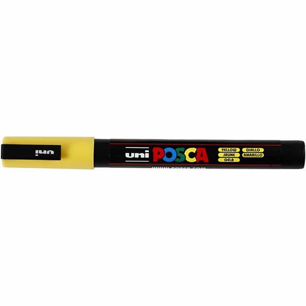 Posca Marker GUL, PC-3M spets 0,9-1,3 mm