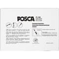 Miniatyrbillede 10 af 11: Posca Tusch, streg 0,9-1,3 mm, ass. farver, 12stk./ 1 pk.