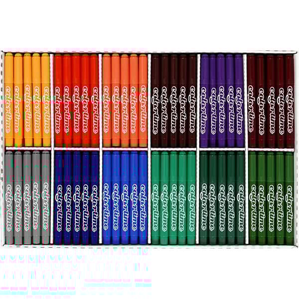 Colortime tuschpennor - Färg Set 2 - 5 mm - 288 st