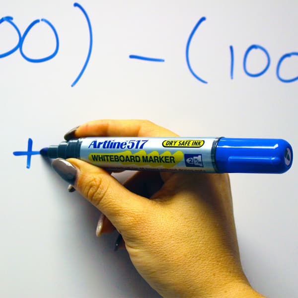 Whiteboard Pennor 4 st - 2 mm - Artline 517