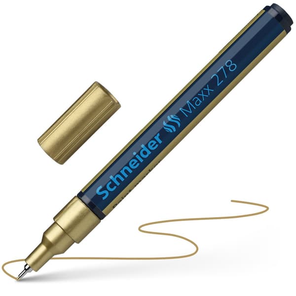 Schneider Maxx 278 Paint Marker Gullpenn 0,8 mm Nålespiss