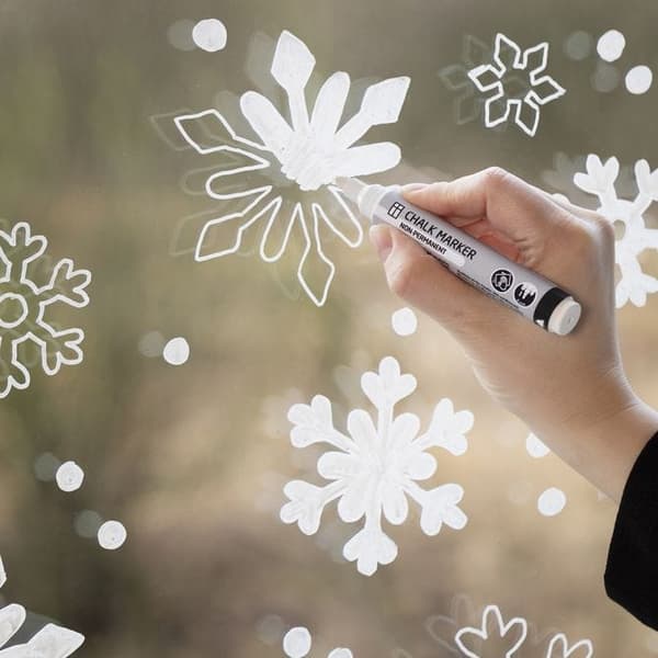 Chalk markers - Starka Färger - Spets 1,2-3 mm - 5 st