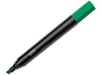 Märkpenna STAPLES skuren 2-5mm grön 10st