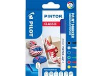 Märkpenna PILOT Pintor F 6 färger