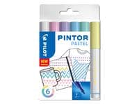 Märkpenna PILOT Pintor F 6 fär Past Mix